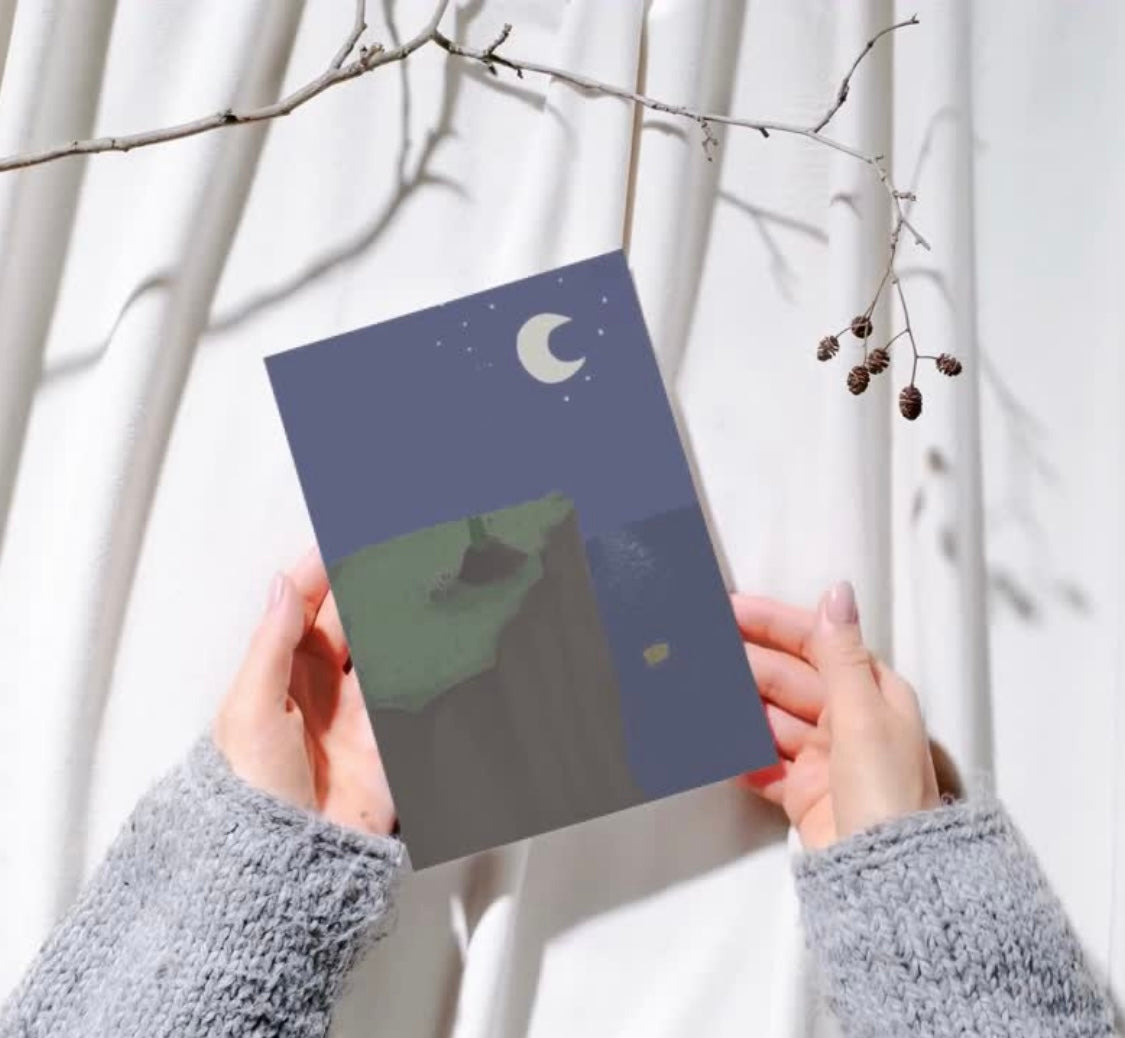 Moonlite Frog Poster (Digital Download)