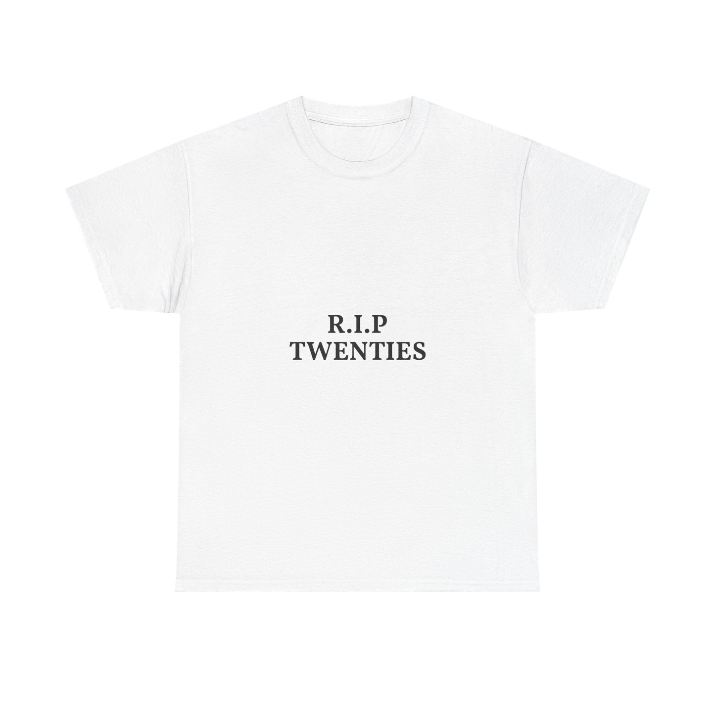 T-Shirt — "R.I.P. Twenties" Vintage Duck Graphic