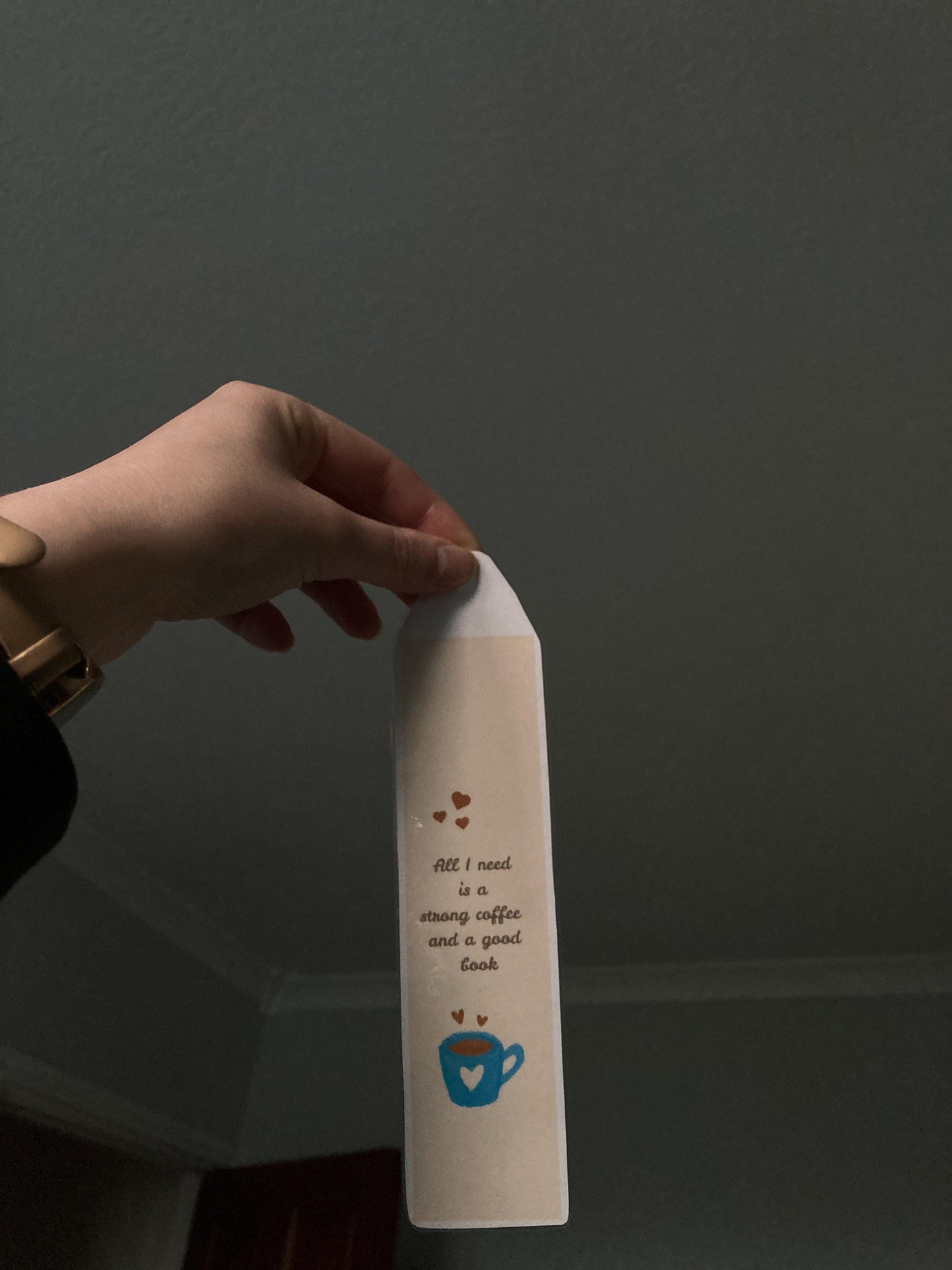 Coffee and Books Bookmark | Gift for Book Lover (Digital Download)